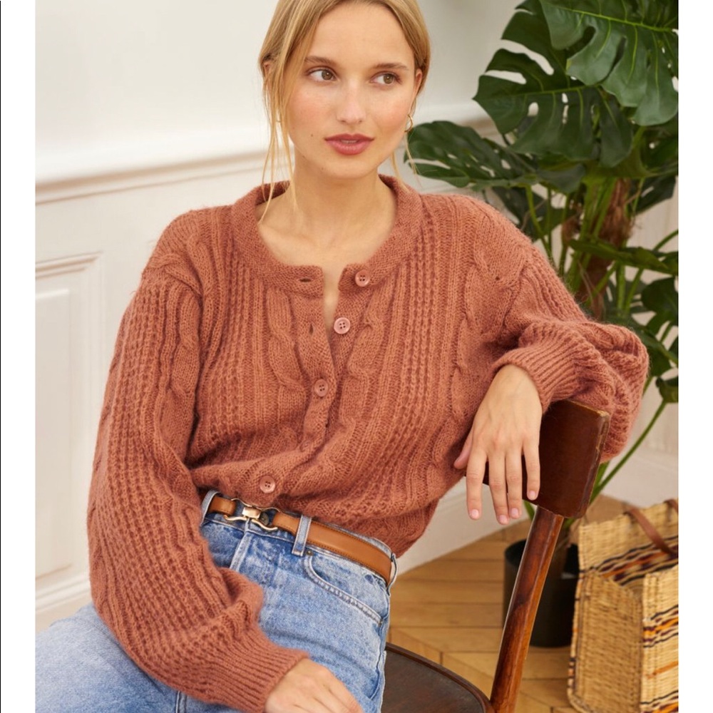 Rouje azia knit cardigan